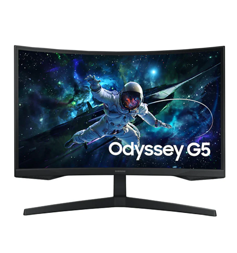 Samsung G55C 27 QHD Curved Gaming Monitor, Black Color - LS27CG552EMXUE - Image 2