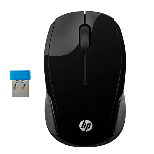 HP Wireless Mouse 200 Black-X6W31AA - Image 3