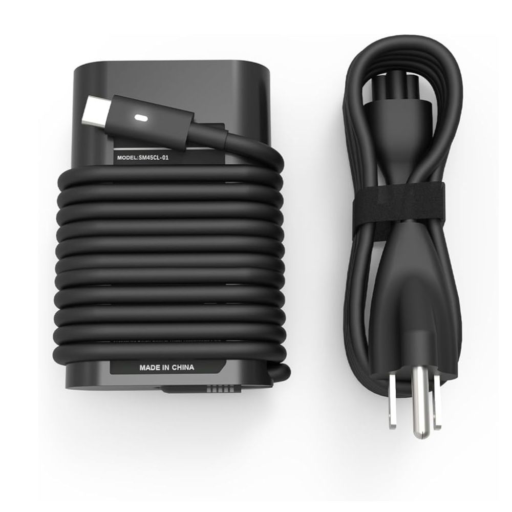 Charger for Dell HA45NM180 –45W USB-C 20V 2.25A+Free Cord