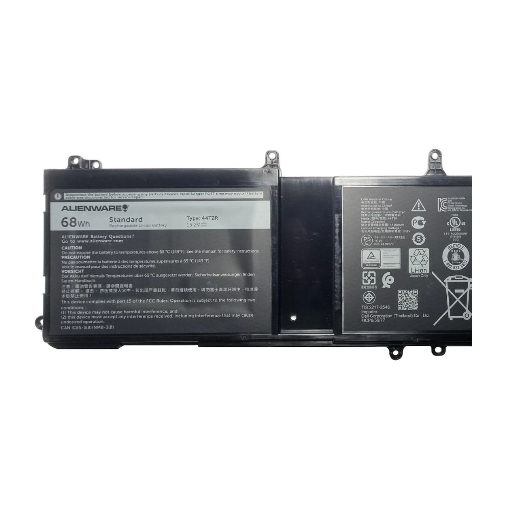 Original 68Wh Dell 044T2R 44T2R battery - Image 3