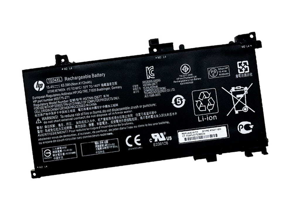 11.55V 61.6WH HP Pavilion 15-bc018ca battery