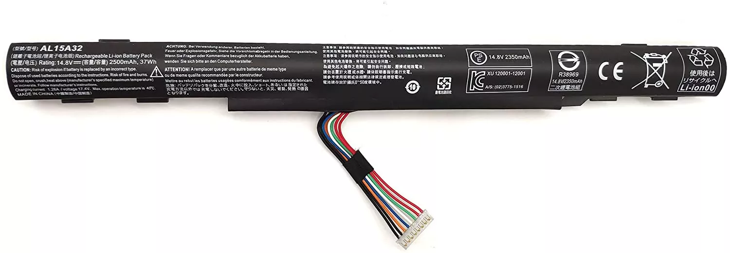 Acer Aspire E5-773 E5-773G 37Wh 4Cell 14.8V 2500mAh Laptop Battery