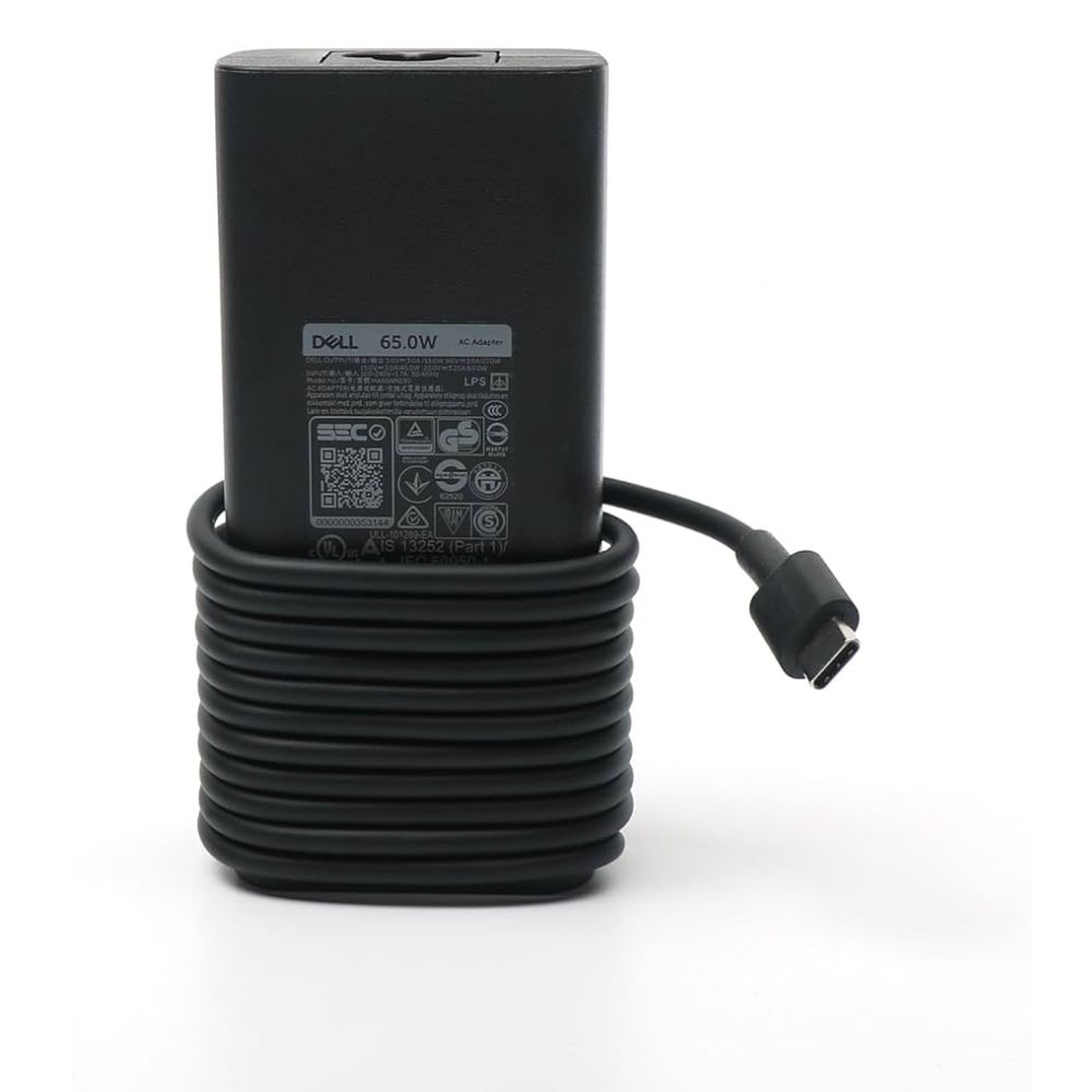 Charger for Dell Latitude 5350 Ultra 5 135U vPro – 65W USB-C 20V 3.25A Slim