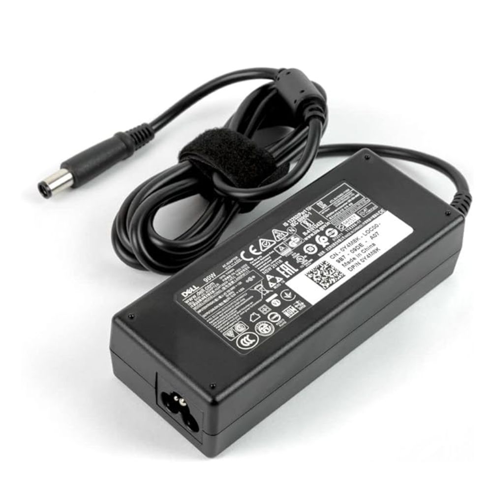 Charger for Dell Inspiron 7500 2-in-1 Black – 90W 19.5V 4.62A + Power Cord