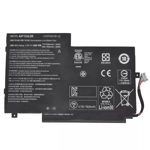 Acer Switch 10 E SW3-013-10H3 Original 3.75 V30Wh Battery